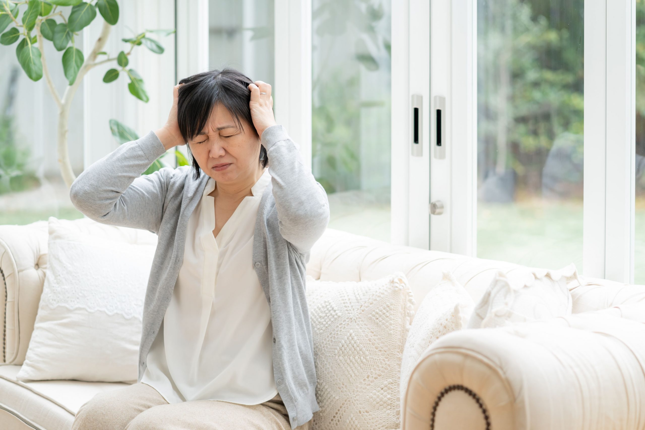 ストレスによる皮膚炎の部位ごとの症状