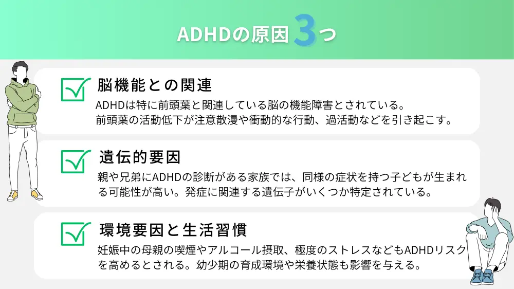 ADHDの原因