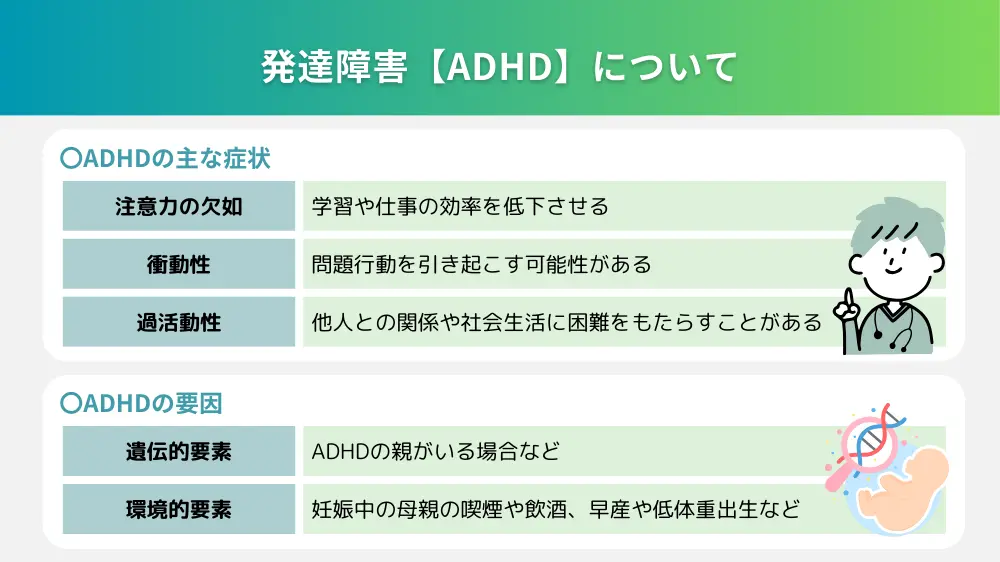 発達障害【ADHD】について