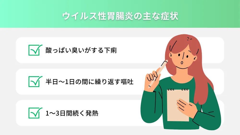 ウイルス性胃腸炎の詳細