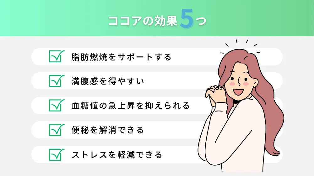 ココアの効果