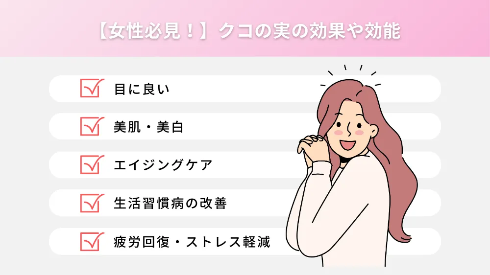 クコの実の効果や効能