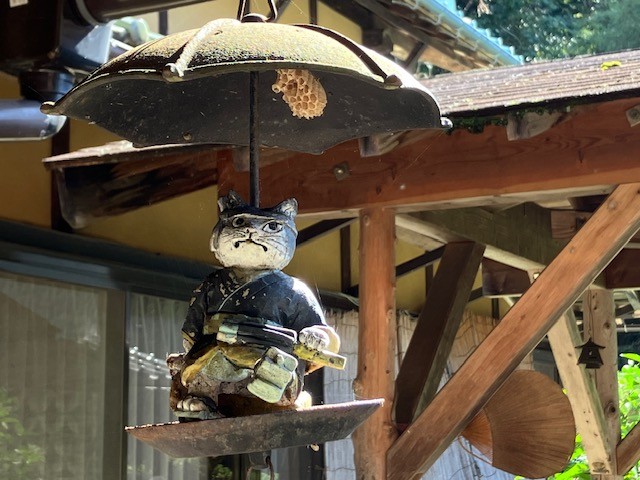 韓国料理屋の可愛い置物