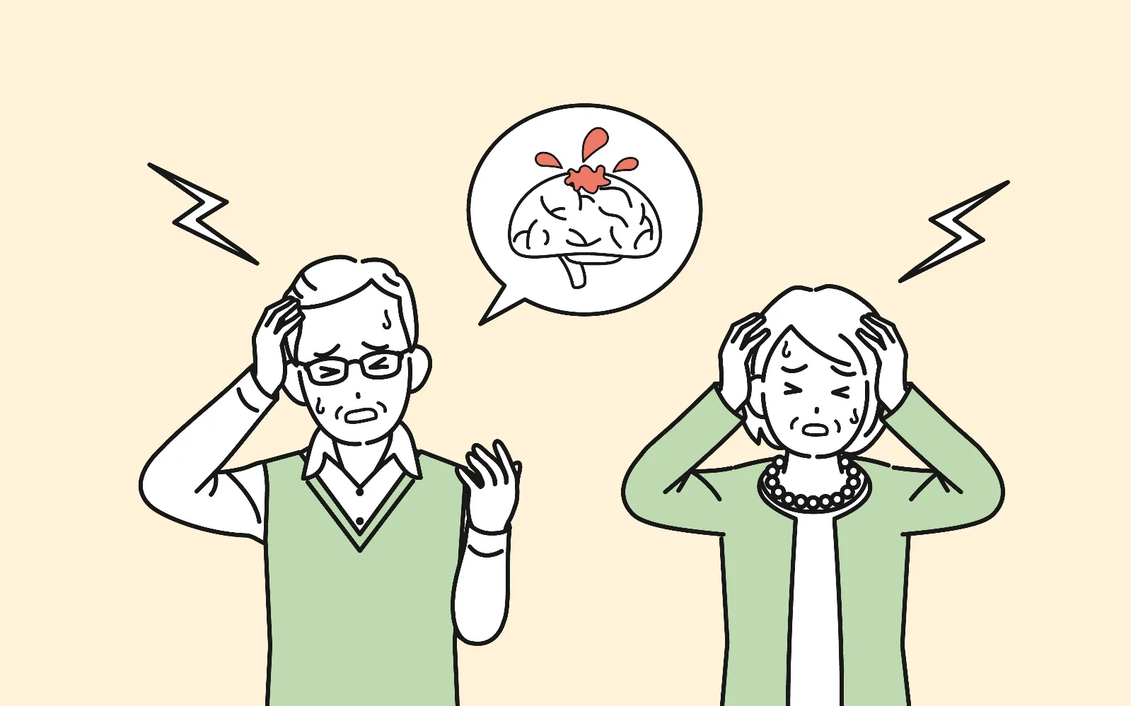 脳血管疾患（脳卒中）とは？「詰まる」と「破れる」の違い