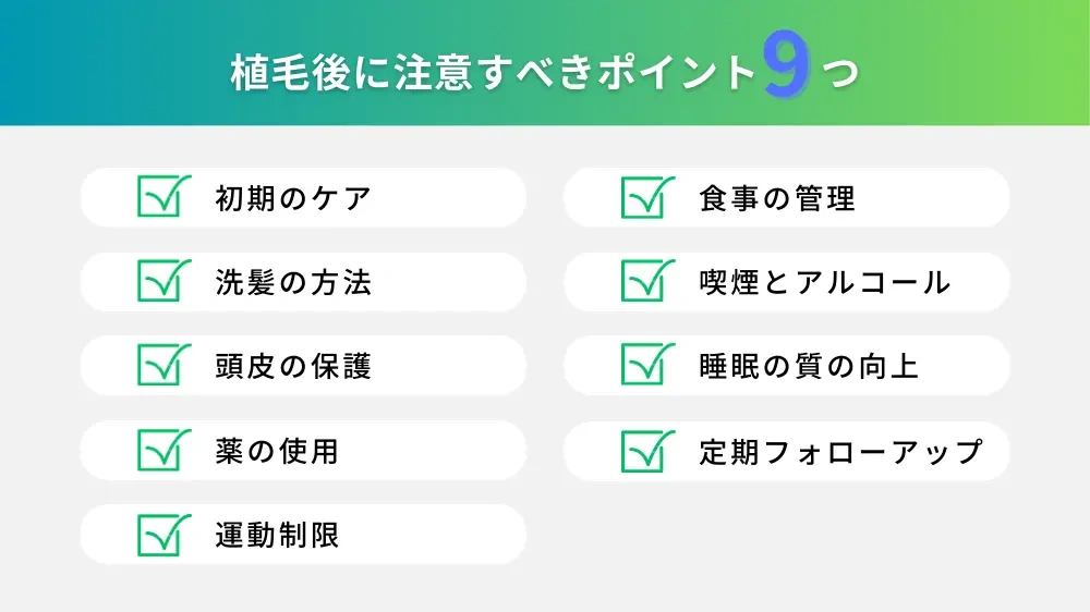 術後の健康管理
