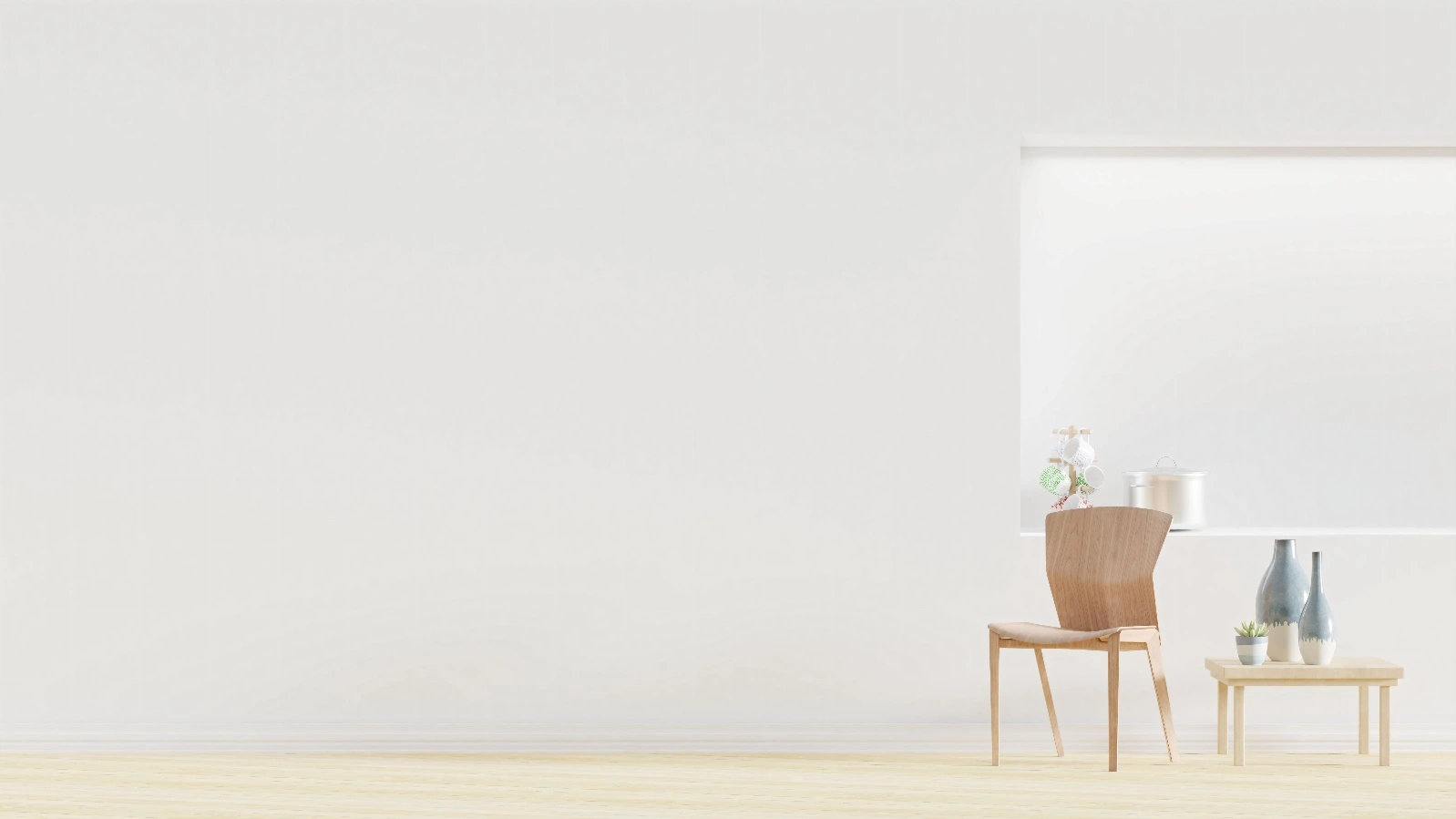 終活ミニマリズムのイメージ画像：整理された部屋で穏やかに過ごす高齢者