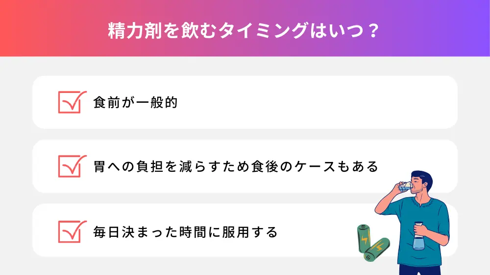 服用タイミング