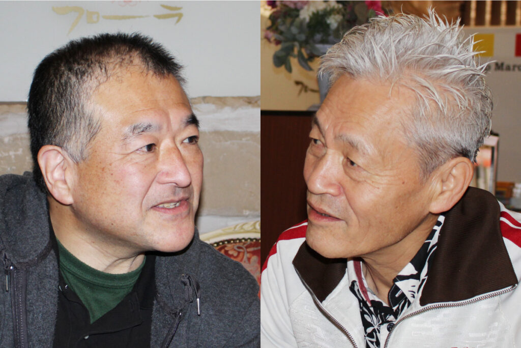 左：小菅一弘先生　右：和田行男先生