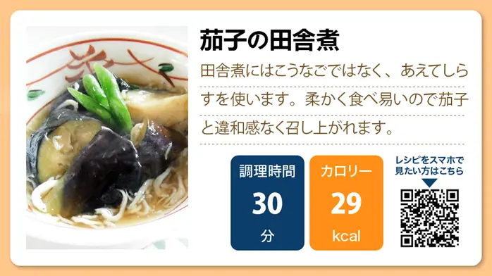 茄子の田舎煮