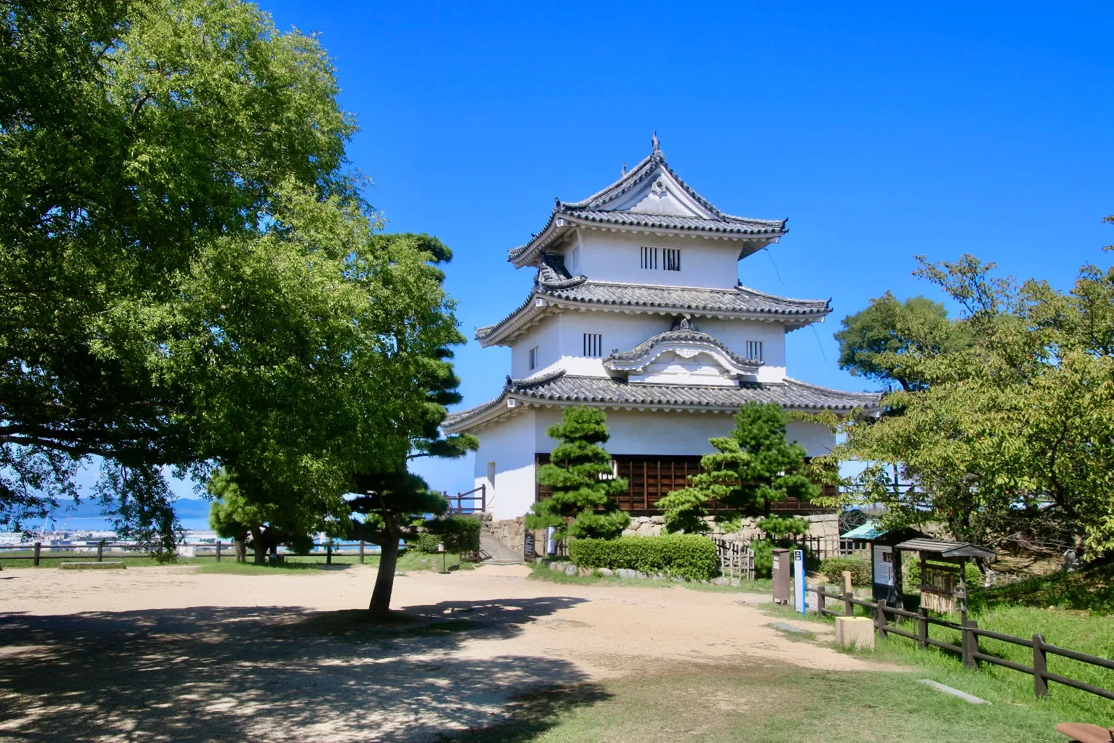 高松城の風景