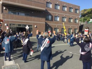 毎年恒例の「浜松まつり　子供会の御殿屋台」