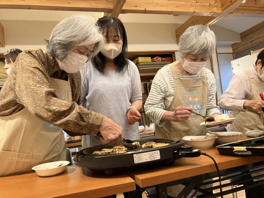愛の家　子供食堂の様子