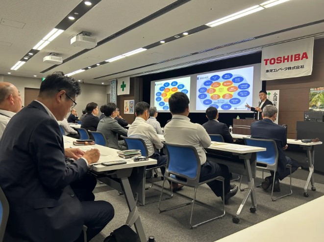 東芝エレベータの社員向けに、「認知症に関する講座」を実施しました