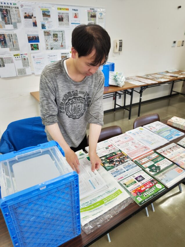 FC岐阜でのボランティア活動