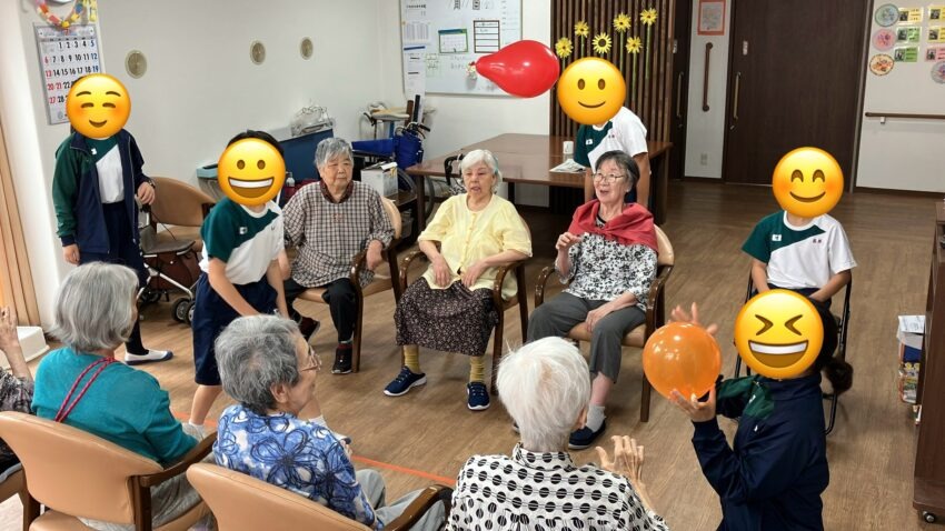 中学生ボランティアの皆さんと交流会！