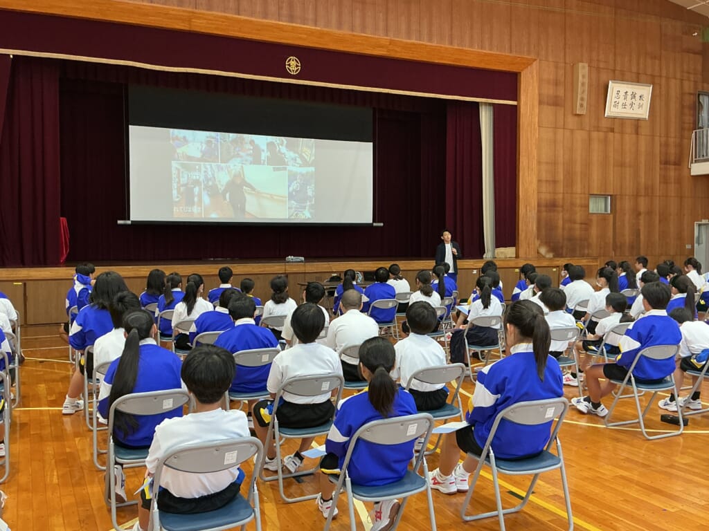愛知県の愛西市立佐織西中学校で「認知症教育の出前授業」を実施しました