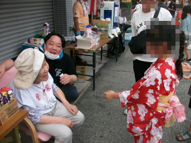 尾浜商店街お祭り🍧