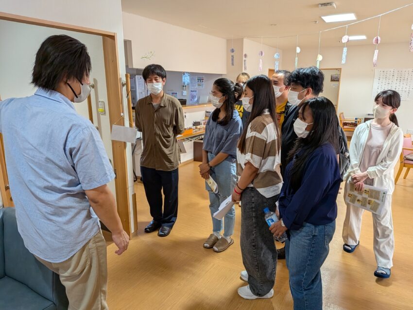 ゼミ学生が来てくれました